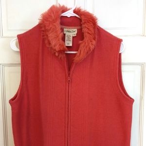 Coldwater Creek Hot Pink Vest